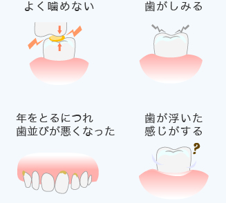 このような症状はございませんか？