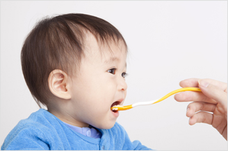 しっかりと栄養をのイメージ画像